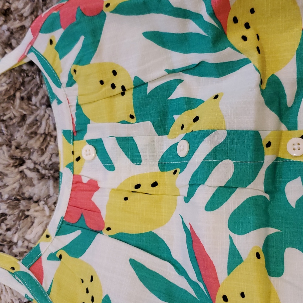 Hanna Andersson Lemon Dress - Picture 3 of 4